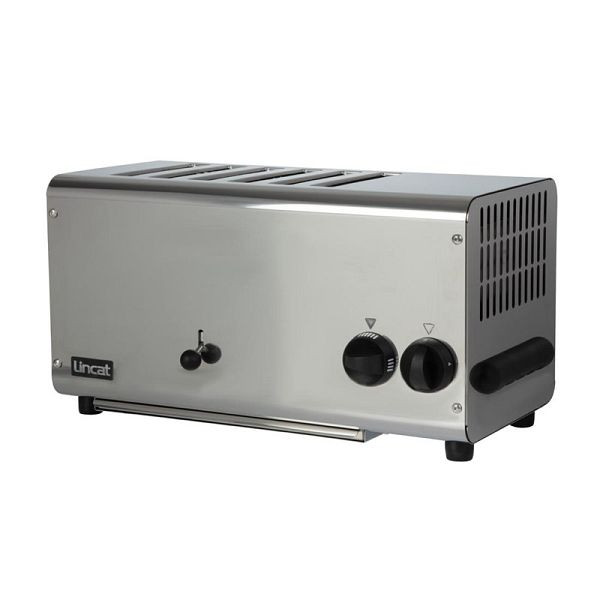 Lincat Toaster 6 Fächer LT6X, 3 kW, rostfreier Stahl, E576
