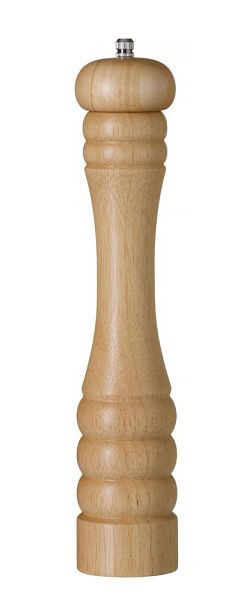 Hendi Salzmühle aus Holz, hell, ø60 x 315mm, Keramik, 469750