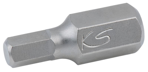 KS Tools 10mm Bit Innensechskant, 30mm, 4mm, 930.1004, 4042146056615