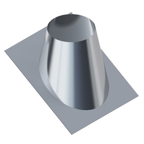 Solarbayer Außenkamin Dachdurchführung 30-40 Grad für 200mm Außenkamin, 530051701