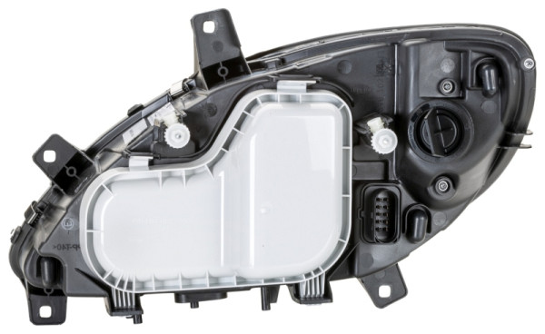 HELLA Halogen-Hauptscheinwerfer, für u.a. Mercedes-Benz Vito / Mixto Box (W639), ECE, für Rechtsverkehr, rechts, 1EG 246 041-021