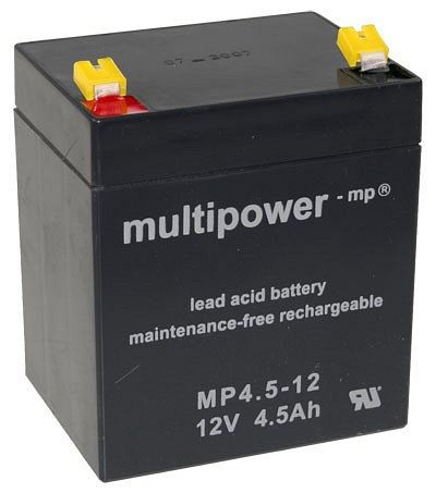 AGI Original Bleiakku für MULTIPOWER MP4.5-12, 80679