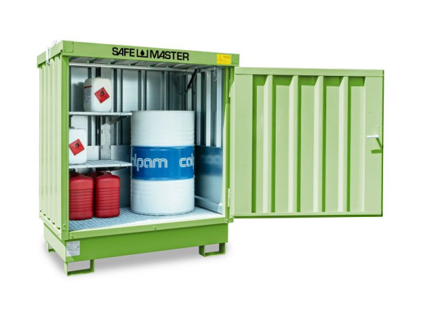 SÄBU SAFE Master SM 2, verzinkt (Außenaufstellung), Mit permanenter Eigenbelüftung, 1.420 x 1.080 x 1.685 mm, F8601