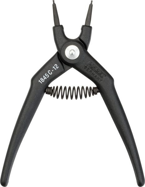 Hazet Sicherungsring-Zange, Gerade Ausführung (Form C) für Innensicherungen, Länge: 140 mm, Netto-Gewicht: 0.06 kg, 1845C-12