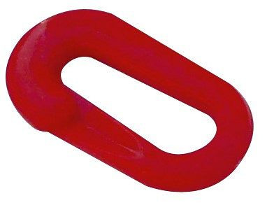 Schake Absperrketten und Kettenglieder aus Kunststoff, Verbindungsglied, 8 mm stark, gelb, 430_16G