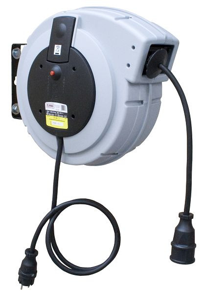 ELMAG Automatischer Kabelaufroller 'H07RN-F', ROLL MAJOR PLUS 230/20' 3x2,5 mm² (max. 1600, 3500 Watt), 42276