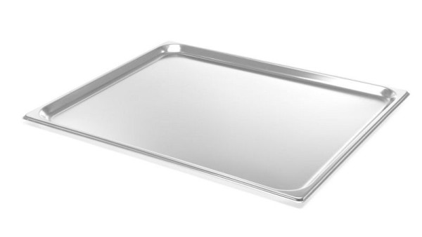 Hendi GN Behälter 2/1, LxBxH: 650x530x20 mm, 18/10 Edelstahl, 801154