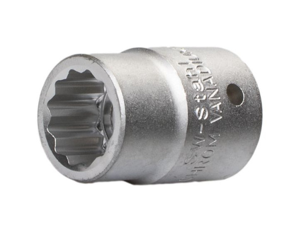 SW-Stahl Steckschlüsseleinsatz, 3/4", Zwölfkant, 22 mm, 07663L-22