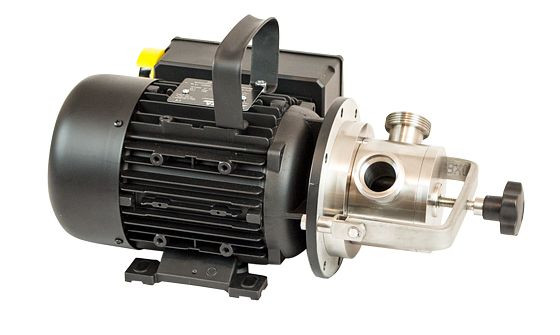 ZUWA NIROSTAR/CR 2000-C plus, 1400 min-1, 400 V, Impellerpumpe mit Motor, Kabel, Stecker, Fördermenge 120 l/min, 13348257342