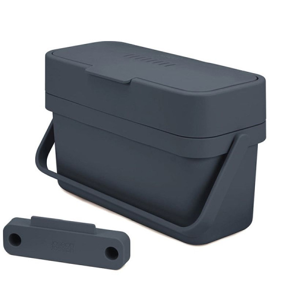 STEIN HGS Compo 4 Food Abfalleimer, schwarz, Polypropylen, 83482.0001