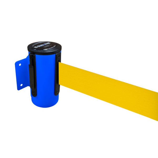 Stein HGS Wandgurtkassette -P-Line Utility-, blau, signalgelb, mit magnetischem Gurtendstück, 12846b-1204
