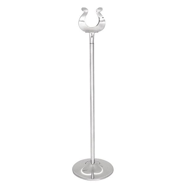 Olympia Tischkartenhalter 25,5cm, Edelstahl, für Tischnummernschilder, W621