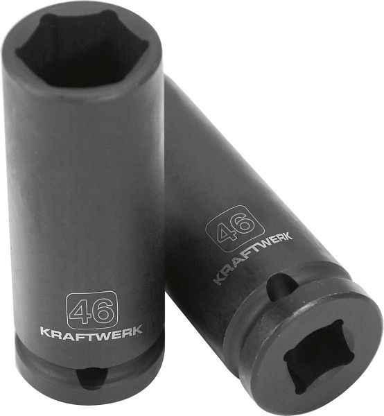Kraftwerk 3/4" Schlag-Steckschlüssel-Einsatz, lang 46 mm, 481460