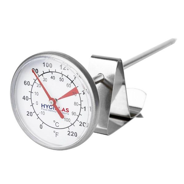 Hygiplas Milchthermometer 12,5cm, Durchmesser 4,5 cm, CB887