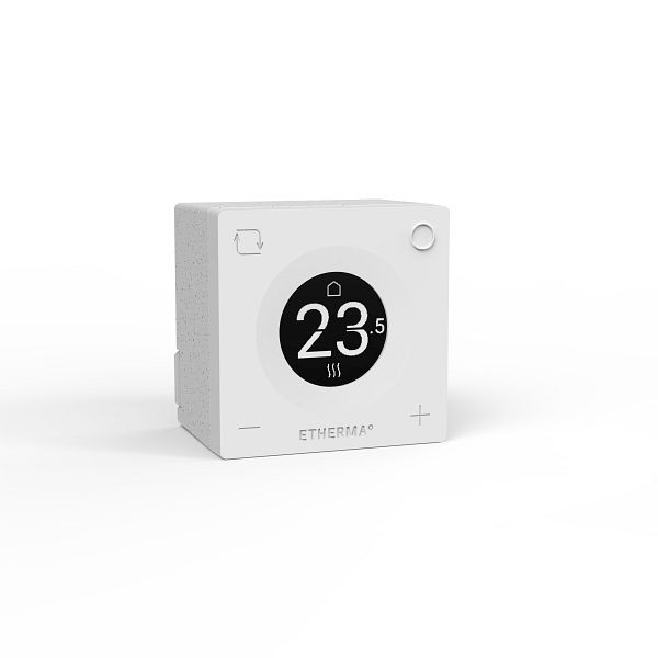 Etherma Funkthermostat in Verbindung mit Funkempfänger SMARTBOX, WiFi, weiß, 46406