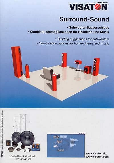 Visaton Kombinationsvorschläge für Mehrkanalsysteme Surround-Sound 04/2006, 116
