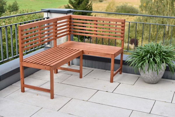Merxx Eckbank, 100 x 90 cm, FSC Eukalyptusholz, 25898-011