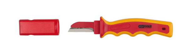 KS Tools Kabelmesser mit Schutzisolierung, 205mm, 117.1304