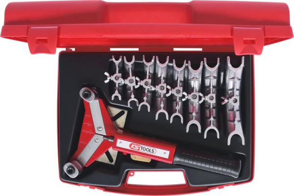 KS Tools Ratschen-Einhand-Biege-Satz 10-22mm, 9-teilig Variante1, 203.1200