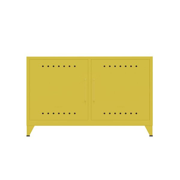 Bisley Fern Sideboard, inkl. 1 festen Fachboden, Kabeldurchlass und Klett-Halter, 677 tickleweed, FERCAB677