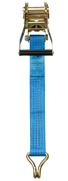 Schake Zurrgurt 2-teilig mit Ratsche Gurtbreite: 35,00 mm, Zugkraft/ daN: 1000 / 2000, Länge: 4,00 m, 50352-4