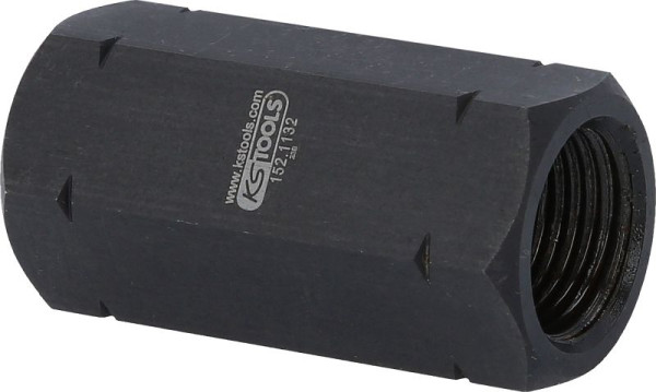 KS Tools Adapter M18x1,5, für fest gebrannte Injektoren aus dem Zylinderkopf, 152.1132