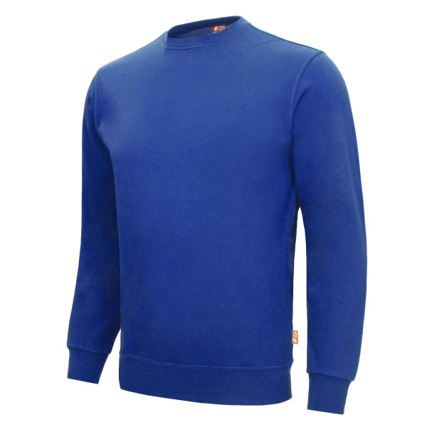 NITRAS MOTION TEX LIGHT, Pullover, 70% Baumwolle / 30% Polyester, 300 g/qm, Größe: 6XL, Farbe: königsblau, VE: 15 Stück, 7015-2000-6XL