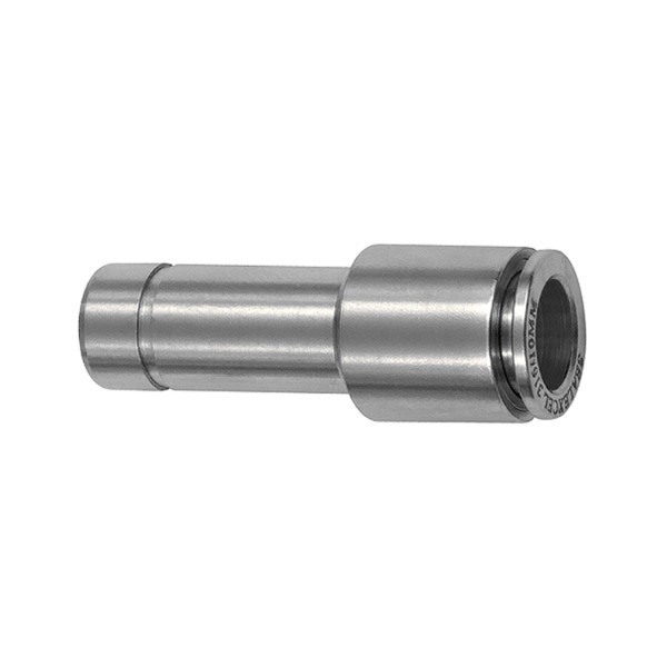 Riegler Gerade Steckverbindung, Nippel 6 mm, reduzierend, Schlauch-Ø 4, ES1.4404, 135283