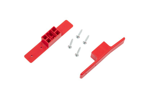 HYMER Ersatzteilset Einweiser für Holz-Stufenstehleiter, 2 Einweiser inkl. Befestigungsmaterial, 008962