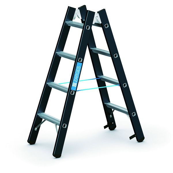 ZARGES Megastep B - LM-Stehleiter SL 2 x 4 Sprossen, 41189