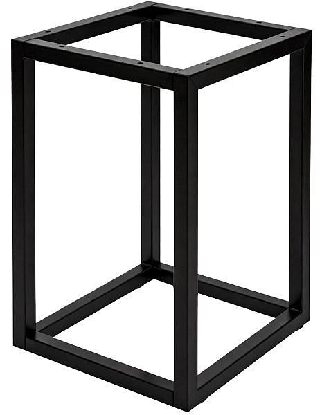 CLP Tischgestell Metall 30x30x47,50 cm, schwarz, 327670