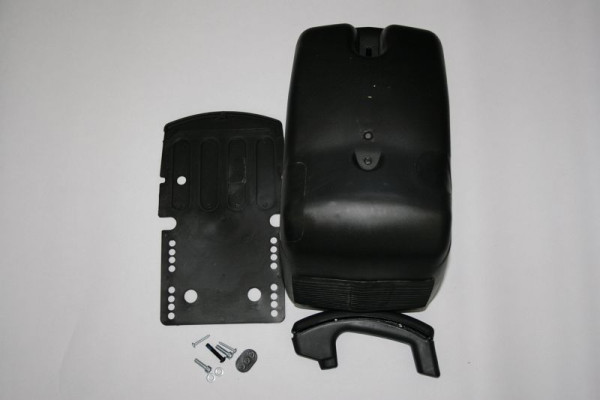 ELMAG PVC-Abdeckhauben-Set (inklusive Griff) für Kompressor MINI 200 (ölfrei), 9100111