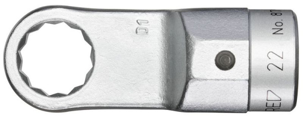 GEDORE Aufsteckringschlüssel 22 Z, 34 mm, mit Stift-Sicherung, 7677510