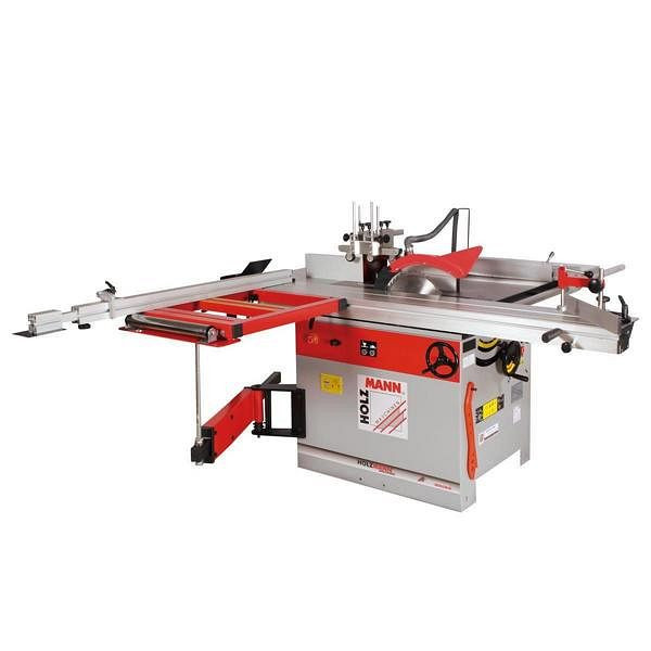 Holzmann Formatkreissäge / Fräse inklusive Formattisch, 400 V, Länge Formatschiebetisch: 2000 mm, KF315VF2000_400V