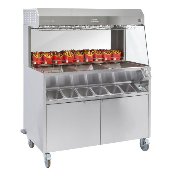 Casselin Doppelt beheizte Salz- und Ausgabestation - 1200, CPDSDC1200