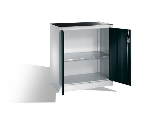 C+P Werkzeugschrank Acurado, H1000xB930xT400mm, Farbe: Lichtgrau / Anthrazitgrau, Muldengriff, 8820-000 S10304