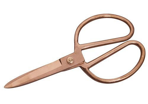 DENIOS Vielzweckschere, 210 mm, Kupfer-Beryllium, funkenfrei, für Ex-Zonen, 272606