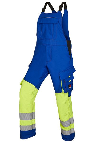 ROFA Latzhose 4592536 APC 1 - APC 2, Größe 48, Farbe 481-kornblau-leuchtgelb, 4592536-481-48