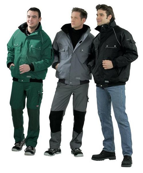 Planam Canvas 320 Winterblouson, grün/grün, Größe XXXL, 2181064