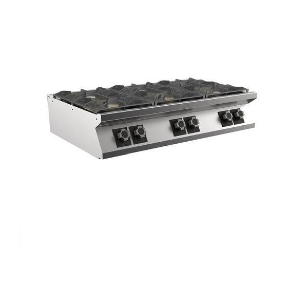 Mareno M1-900 Gasherd 6 Brenner, 120cm, 1200(B)x920(T)x250(H)mm, PC912GT, 191.108