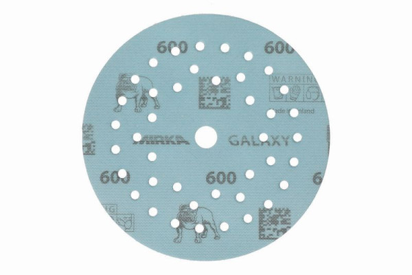 Mirka Schleifmittel GALAXY 125mm Grip Multifit, Körnung 600, VE: 50 Stück, FY6M205061