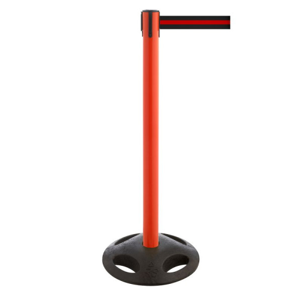 Stein HGS Personenleitsystem -P-Line Utility-, rot, schwarz/rot/schwarz waagerecht (gestreift), mit Sicherheitsverschluss (selbstlösend), 12828d-0603