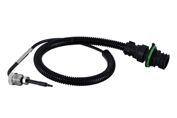 HELLA Sensor, Abgastemperatur, 2-polig, geschraubt, Kabel: 490mm, 6PT 358 181-981