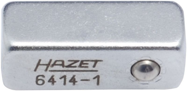 Hazet Durchsteck-Vierkant, Vierkant 12,5 mm (1/2 Zoll), VE: 10 Stück, 6414-1