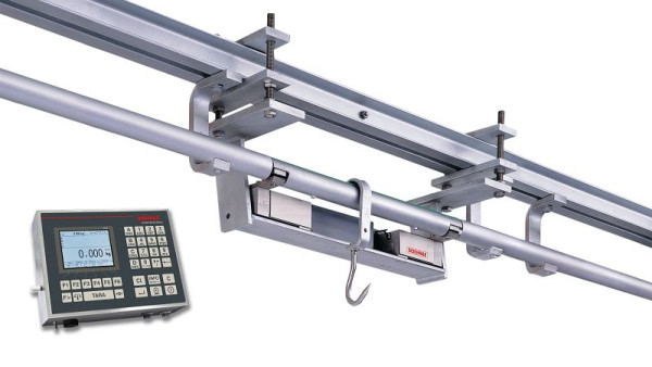 Soehnle Hängebahnwaage geeicht, Höchstlast: 600kg, Aluminium Wägezelle, 800 mm, 7622.71.001/5710.00.008