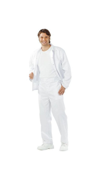Planam Food Herren Jacke, reinweiß, Größe 42, 5310042