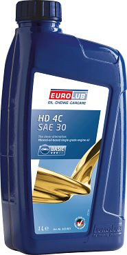 Eurolub HD 4C SAE 30 Rasenmäheröl, VE: 1 L, 333001