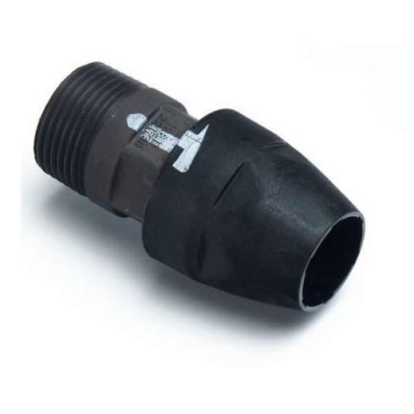 AEROTEC Gerader Einschraubsteckverbinder Ø 40 mm - 1 1/4 Zoll AG AIRnet, 25603634