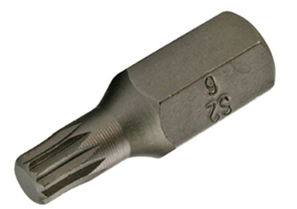 SW-Stahl Schraubendrehbit, 3/8", Innenvielzahn, M6, 05321L