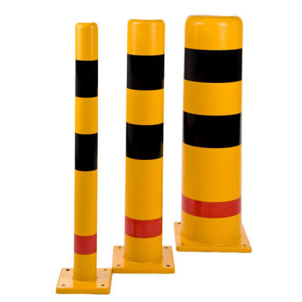 Stein HGS Rammschutzpoller -Massiv- für den Lebensmittelbereich, Ø273mm /350x350x15mm, 19317